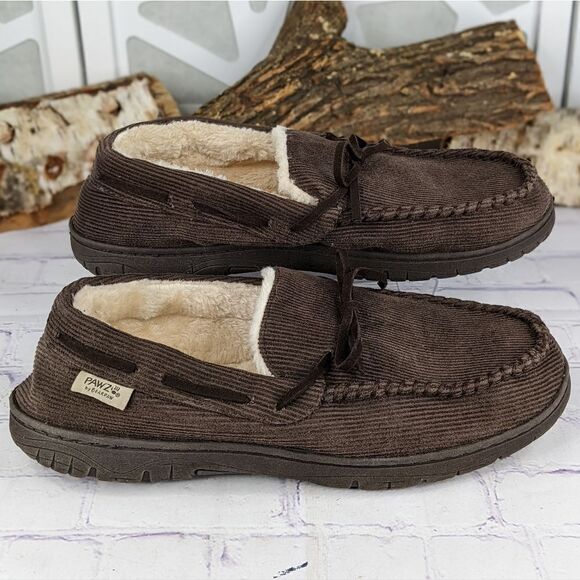 Pawz By Bearpaw Men's Rob Moccasin Slipper - Picture 3 of 8